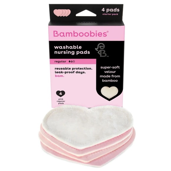 Bamboobies Reusable Nursing Pads - Picture 1 of 4
